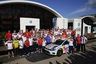 Volkswagen team in football fever at the Rally Poland