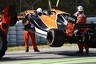 Spanish GP: McLaren's Alonso hit by Honda failure on FP1 outlap