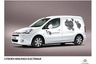 Citroen Berlingo Electrique to be launched at 2013 CV Show