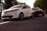 Electric Renault Zoes race around London street circuit