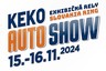 15. KEKO AUTO SHOW 2024 bude 15. – 16.11.2024 