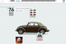 Four Webby Awards for the Volkswagen Beetle website