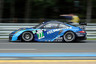 Two Porsche at the front of the GTE Am class