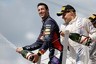 Red Bull Racing’s Daniel Ricciardo finishes in third, his fourth podium of the year and the sixth for the team