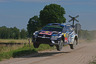 Ready to jump – Volkswagen with three Polo R WRC at the front in 