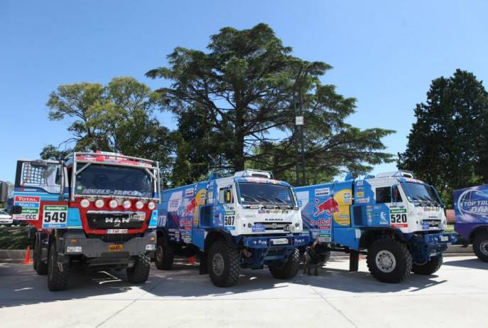 Ruská firma Kamaz je každoročne považovaná za najväčšieho favorita triedy kamiónov;Foto: Kamaz (Facebook)