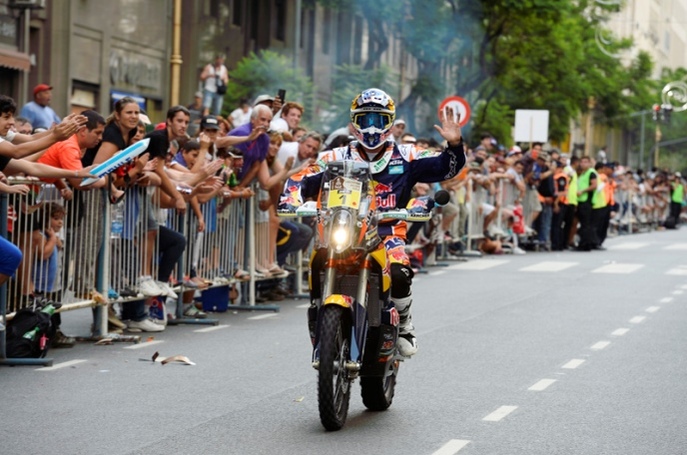 Španiel Marc Coma je posledným víťazom kategórie motocyklov;www.dakar.com