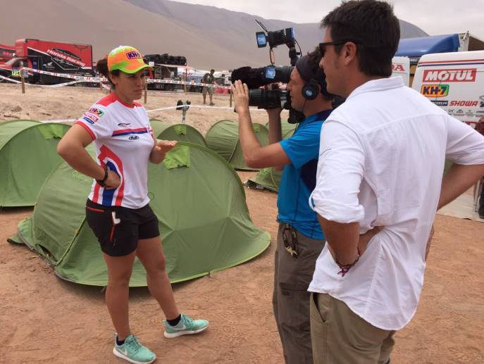 Fantastická Laia Sanz: piata priečka v etape, deviata celkovo!;Foto: Laia Sanz Fanclub (Facebook) 