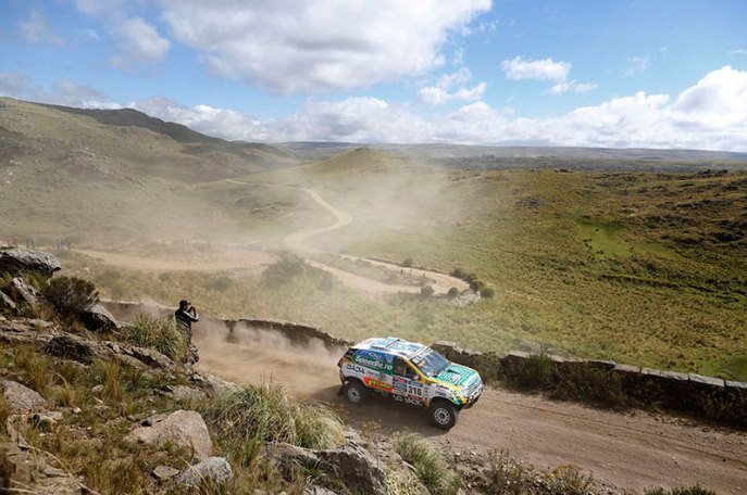 Argentínčania Spataro a Lozada stavili na značku Renault Duster;www.dakar.com