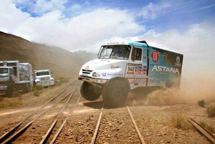 Foto: www.bonverdakarproject.com;Tatra T163 Jamal kazašsko-českej zostavy Artur Ardavičius/Alexey Nikizhev/Radim Kaplánek;