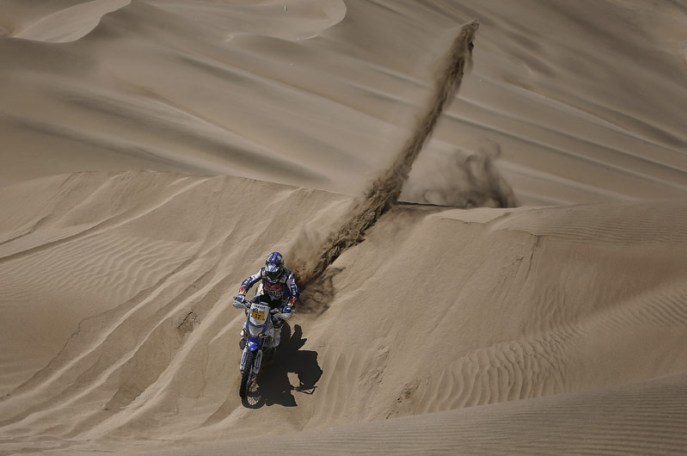 Foto: www.dakar.com;Francúz verzus Yamaha do tretice - Michael Metge;