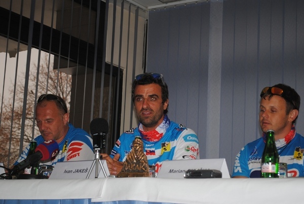 Ivan Jakeš po návrate z Rallye Dakar 2013;