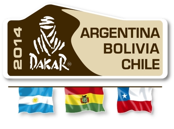 Logo Rallye Dakar 2014;