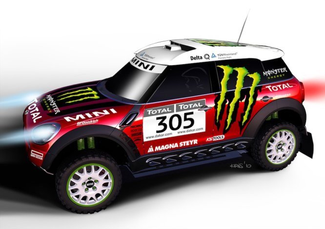 Team X-Raid;Mini All4 Racing