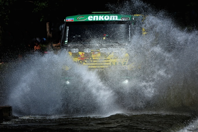 Foto: www.kmracing.cz;Truckom značky LIAZ patrí aj miesto v prvej desiatke;