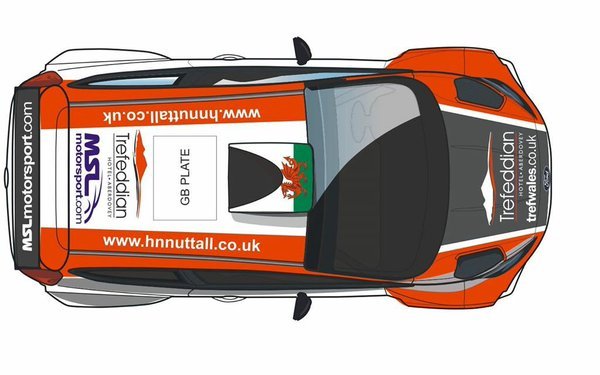 https://twitter.com/RallyingUK;Dizajn Fordu Fiesta R5 Toma Cavea pre Wales Rally GB.