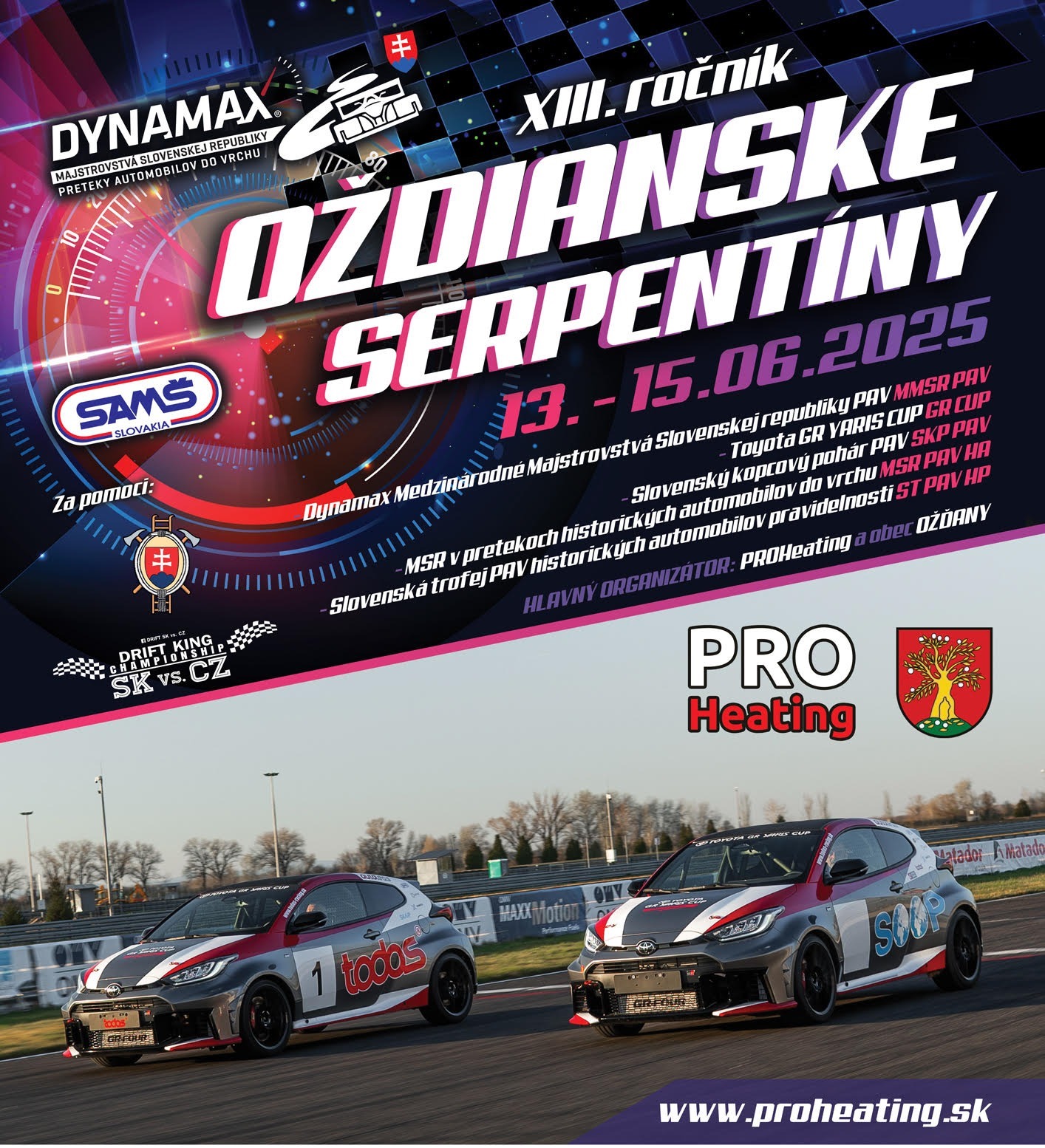 XIII. Oždianske serpent&iacute;ny 2025