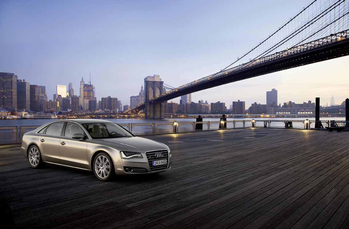 Audi;V kategórii luxusných automobilov je na prvom mieste Audi A8. a8-090019.jpg