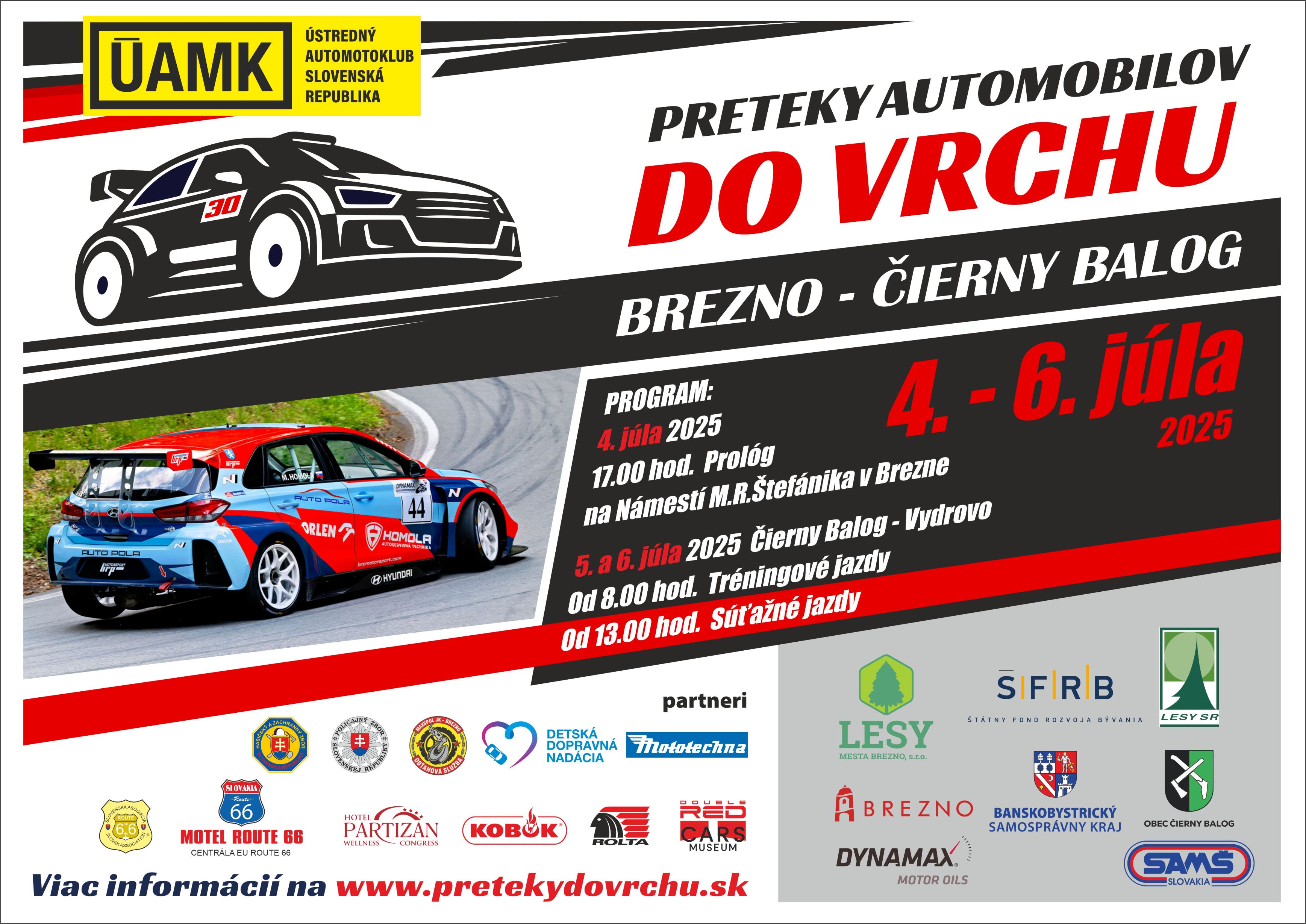 &Uacute;AMK PAV Brezno - Čierny Balog 2025