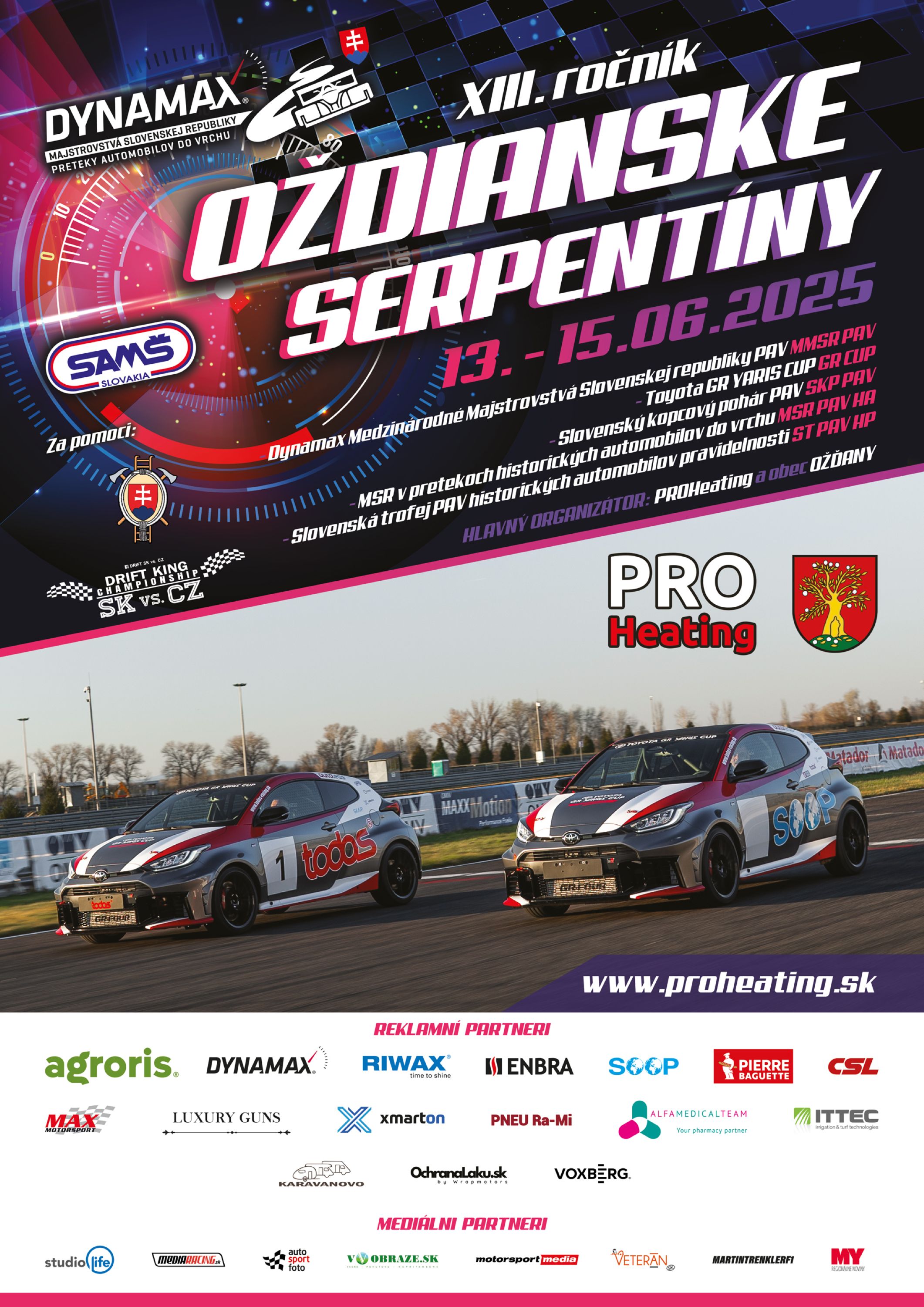 XIII. Oždianske serpentíny 2025 XIII. Oždianske serpentíny 2025