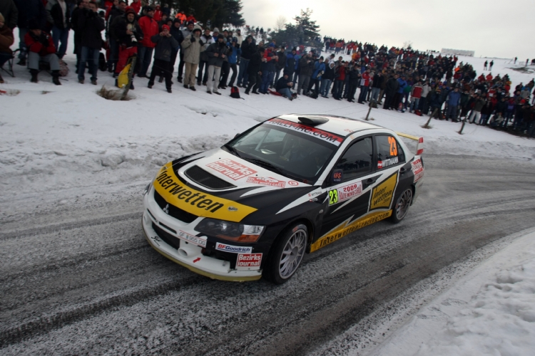 Franz Wittmann na Rally Monte Carlo