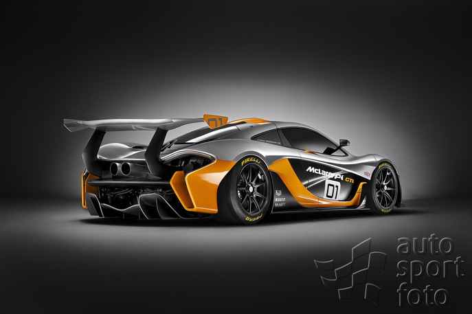 Copyright manufacturer;mclaren-p1-gtr-rear-3-4.jpg