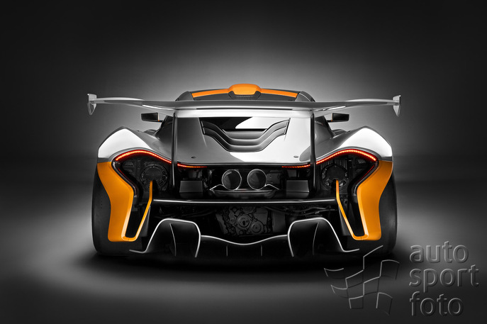 Copyright manufacturer;mclaren-p1-gtr-rear.jpg