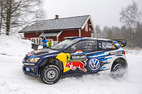 Rally Sweden Volkswagen piatok