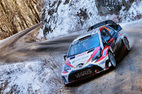 Rallye Monte Carlo Toyota piatok